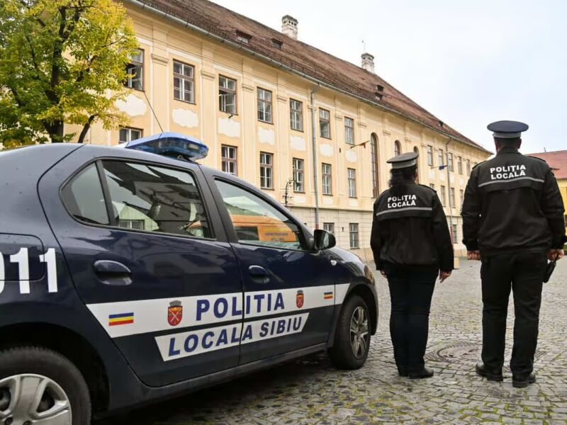 poliția locală din sibiu aplică amenzi de peste 1 milion de lei șoferilor, majoritatea pentru parcări pe trotuar
