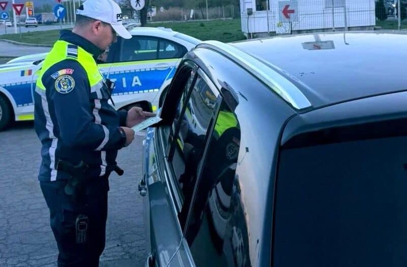 tânăr reținut de polițiștii sibieni pentru conducere sub influența alcoolului și fără permis