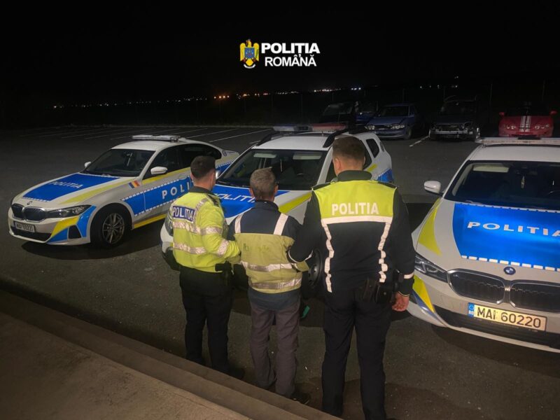 șofer prins de poliție pe autostrada sibiu – deva pentru conducere sub influența alcoolului