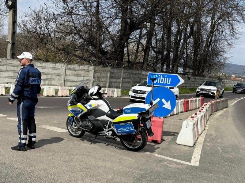 minivacanța de paște la sibiu: 859 de amenzi aplicate și 45 de șoferi rămași fără permis