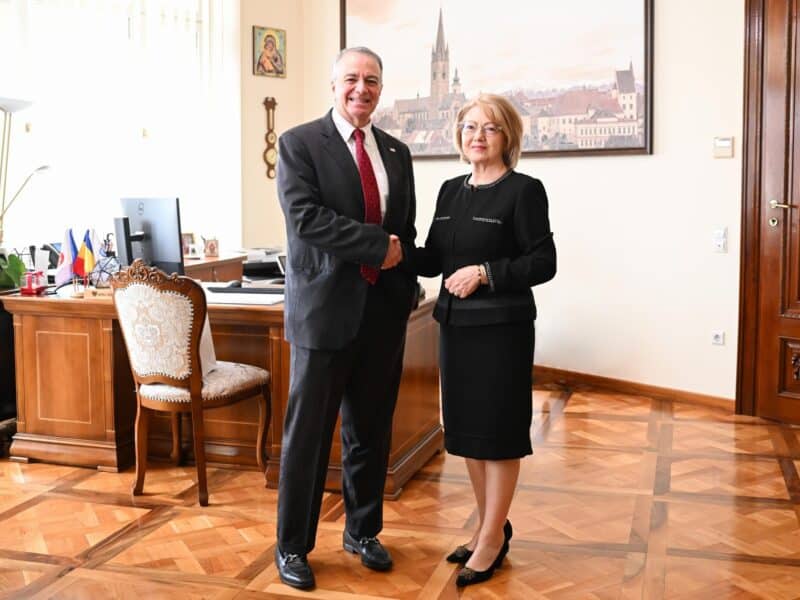 ambasadorul sua în românia efectuează prima vizită la sibiu, întâlniri cu astrid fodor și daniela cîmpean
