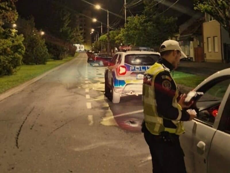 șoferi intoxicați cu alcool la sibiu și mediaș, unul având o alcoolemie alarmantă