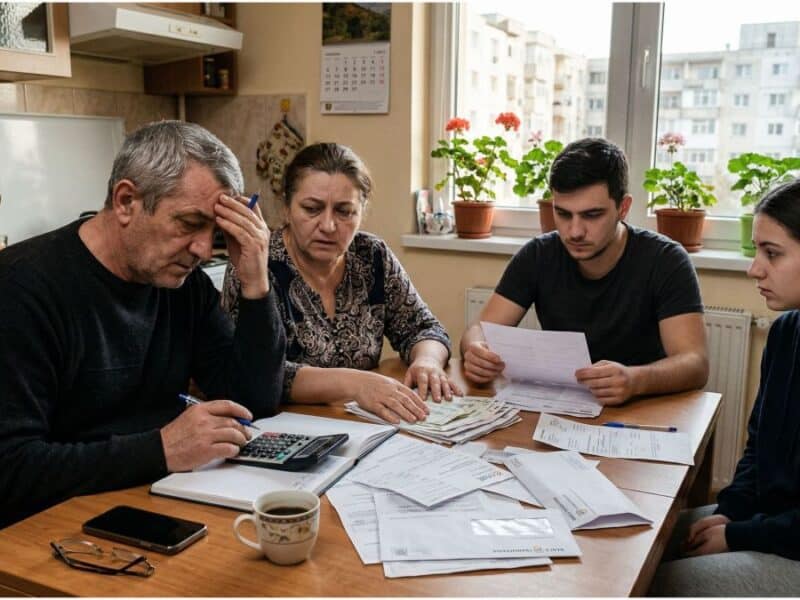 tot mai mulți români se confruntă cu dificultăți financiare, aproape 30% trăind de la o lună la alta în modul de supraviețuire
