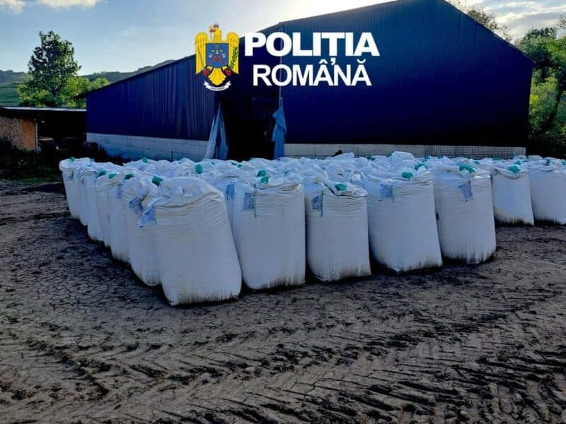 dosar penal după un control la ferma din ațel: peste 55.000 de kilograme de îngrășăminte depozitate ilegal
