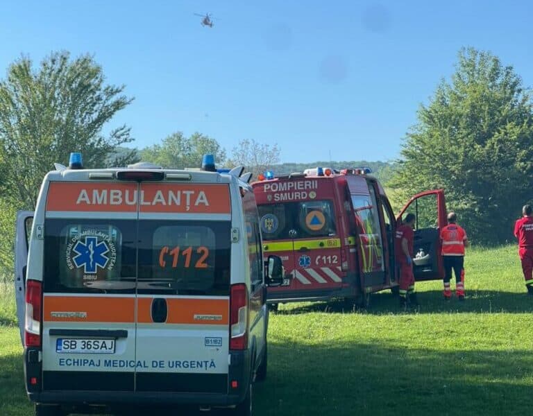 bărbat în stare gravă după autoaprindere într-un sat din sibiu, familia solicită transfer în străinătate