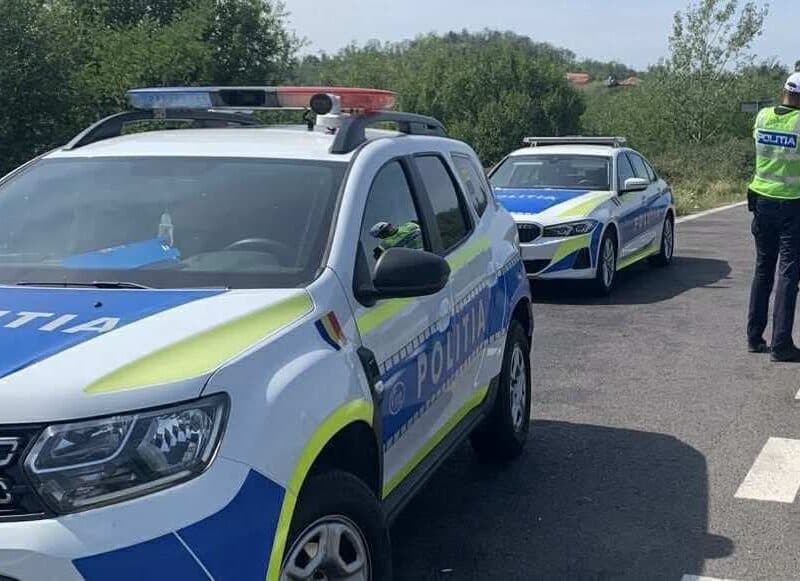 polițiștii au interceptat un utilaj pe dealul dăii, descoperind două abateri grave