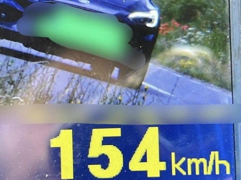 sibian surprins cu 154 km/h pe dn14, amendat drastic pentru viteza excesivă
