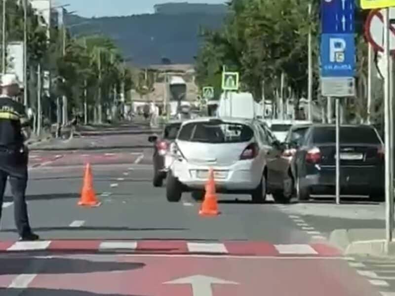 accident pe calea dumbrăvii: un șofer de 75 de ani transportat la spital