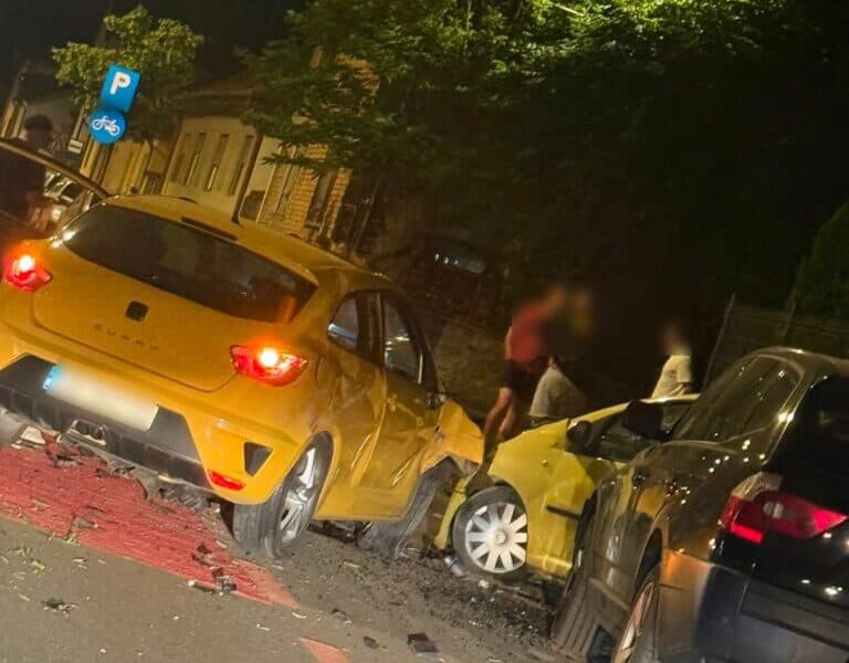 cum s-a produs accidentul din sibiu cu 7 mașini distruse șoferul vinovat gonea cu viteză într-un sat cu câteva ore înainte