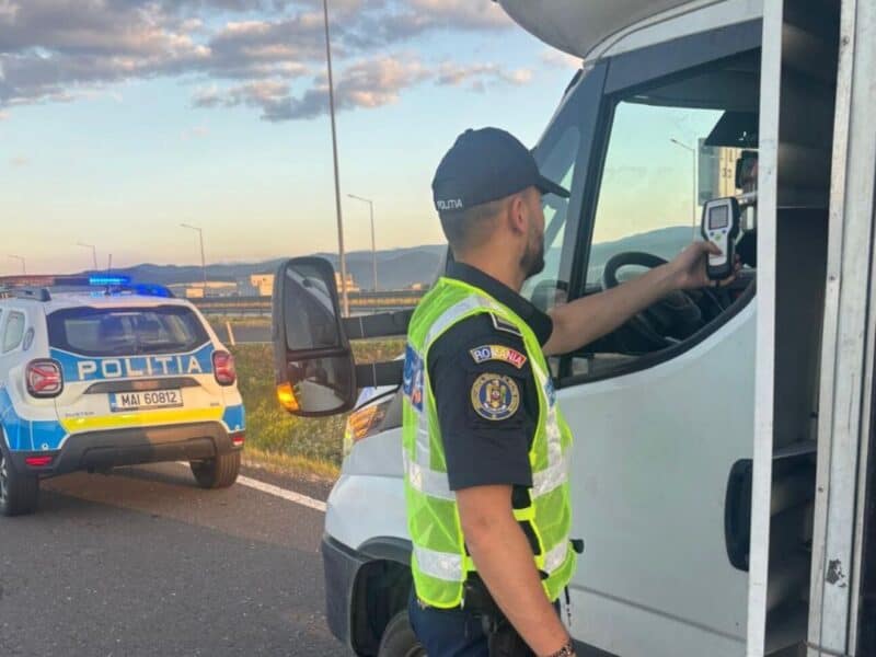 maraton de 24 de ore al poliției rutiere în sibiu pe 19 iunie șoferii verificați pentru consum de alcool și droguri