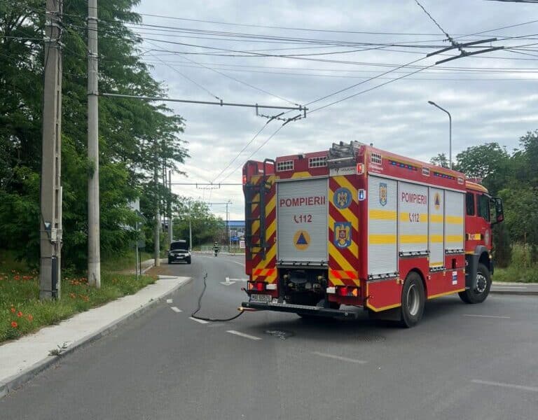 incident alarmant la benzinăria din mediaș: fisurarea rezervorului gpl al unei mașini în timp ce era alimentată