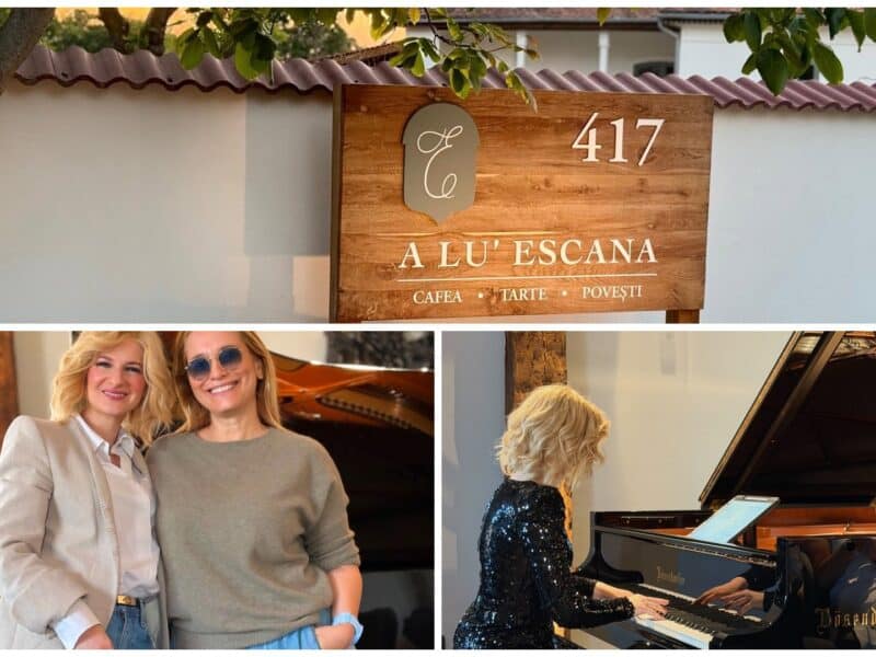 andreea esca a organizat un concert de pian la porumbacu de sus în avanpremiera evenimentului „a’ lu escana”