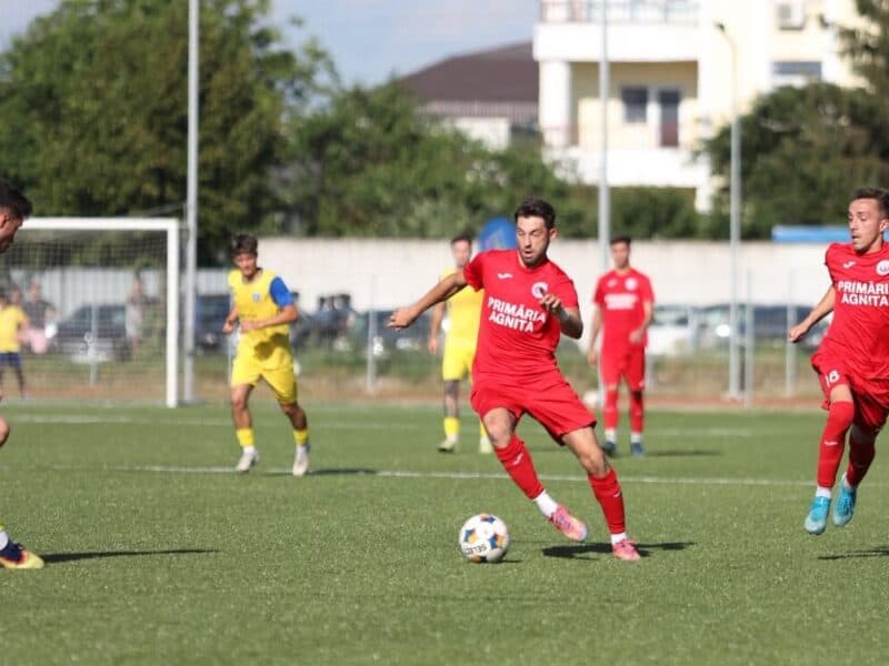 fc agnita a ratat promovarea în liga 3 după ce a pierdut returul barajului cu corona brașov, scor 0-2, și a fost învinsă cu 3-0 la general
