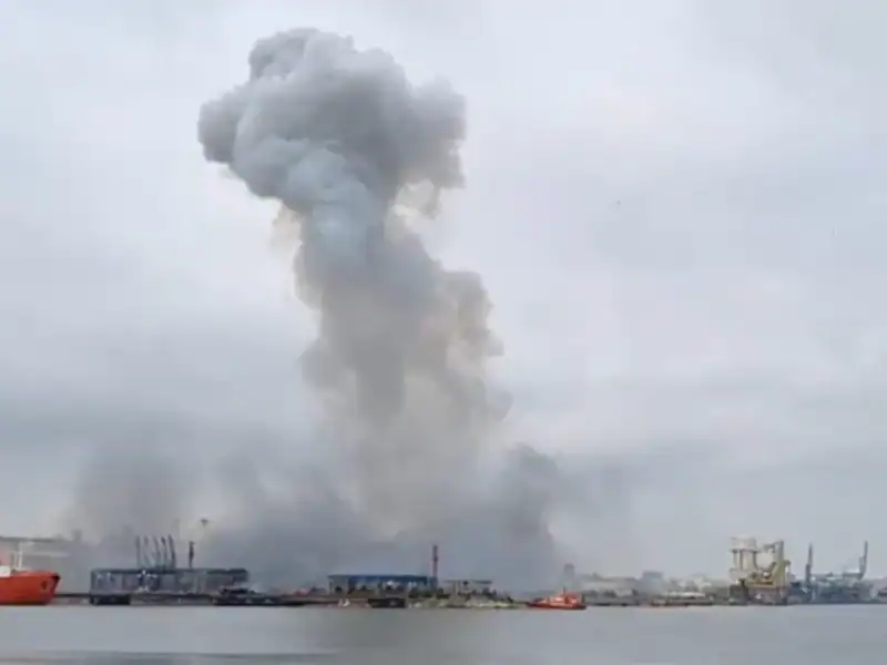 explozie în portul constanța: o dronă marină s-a autodetonat fără victime