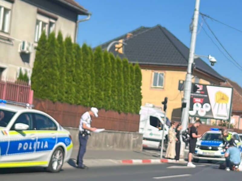 accident pe bulevardul vasile milea din sibiu o femeie de 74 de ani lovită de un autoturism la o trecere de pietoni