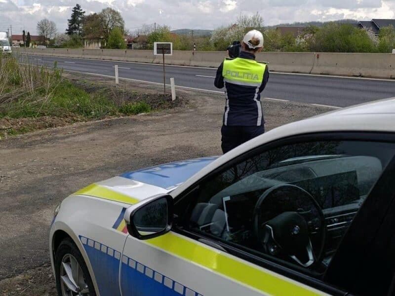 șofer străin oprit pe dn1 pentru lipsa permisului de conducere
