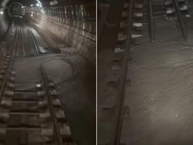 bucată de tunel prăbușită la metroul din bucurești pe magistrala 4 circulația trenurilor este blocată parțial fără victime