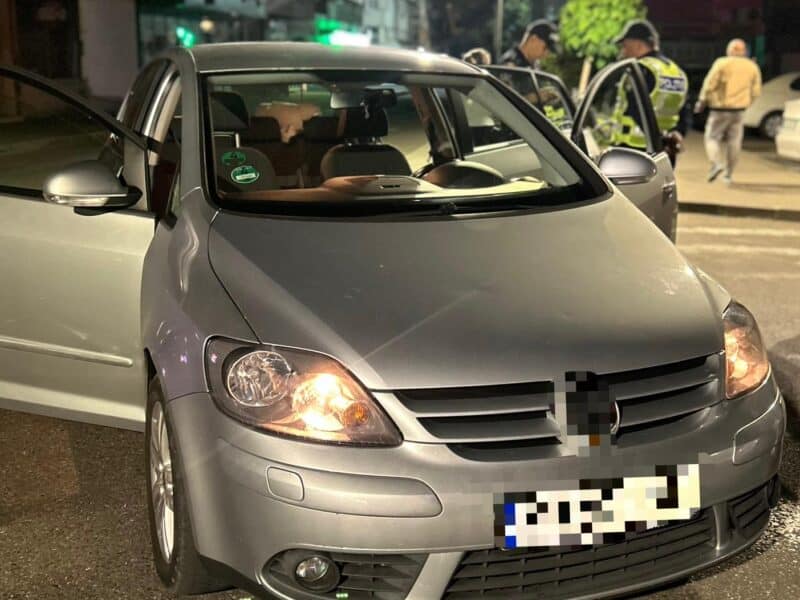 șofer din vâlcea surprins la tălmaciu conducând un autoturism fără înmatriculare