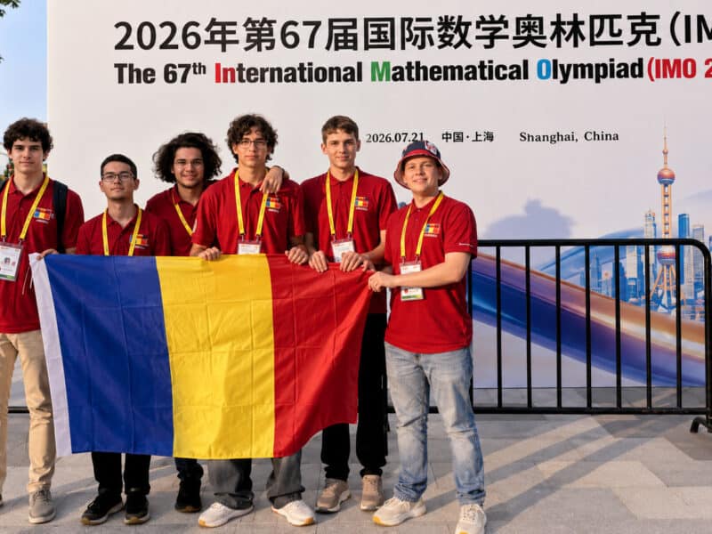 românia a obținut o medalie de aur, trei de argint și două de bronz la olimpiada internațională de matematică 2026 de la shanghai