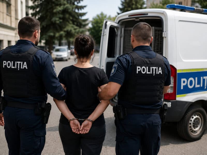 femeie reținută la mediaș pentru executarea unei pedepse de 3 ani și 6 luni pentru tentativă la trafic de droguri de mare risc