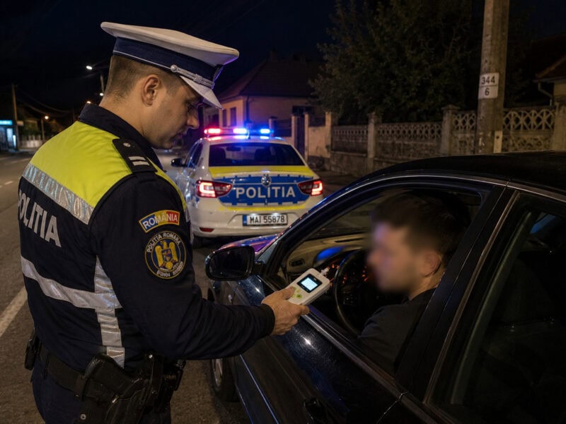tânăr din alba, depistat drogat la volan pe dn1, la miercurea sibiului