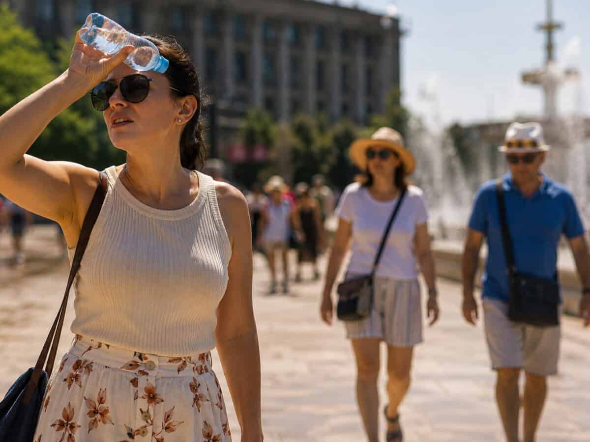 canicula se extinde: până la 39 de grade și cod portocaliu în vest și sud, până în 3 august