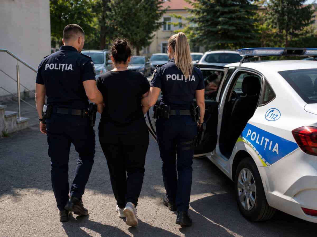 prinsă la sibiu și dusă la penitenciarul gherla femeia de 33 de ani era condamnată pentru furt calificat cu o pedeapsă de 1 an și 6 luni