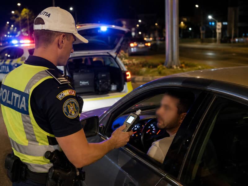 șofer din argeș, prins băut la volan pe strada nicolaus olahus din sibiu