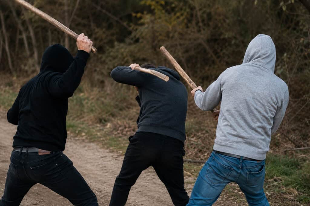 Trei bărbați din Ruja plasați sub control judiciar după un conflict violent cu bâte în zona Zăvoi