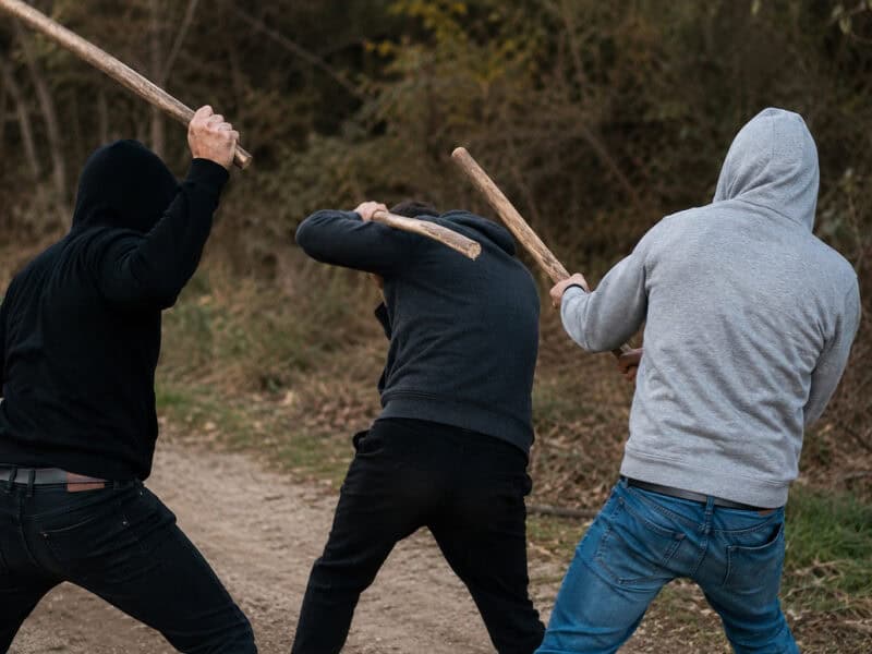 trei bărbați din ruja plasați sub control judiciar după un conflict violent cu bâte în zona zăvoi