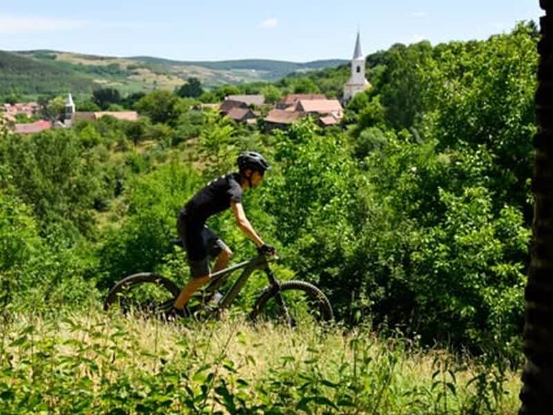 sute de bicicliști participă sâmbătă la gușterița mtb cu șase curse pentru toate nivelurile și campionatul național de gravel pe dealul monumentului din sibiu