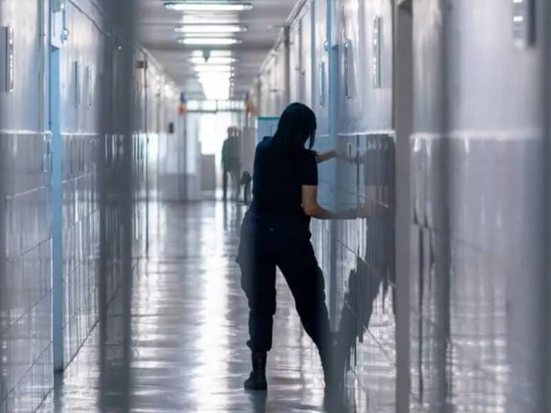 sibiancă de 29 de ani condamnată la 6 luni de închisoare pentru distrugere, încarcerată la penitenciarul aiud