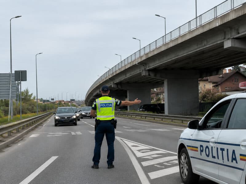 polițist din făgăraș amenințat împreună cu familia după ce a prins un șofer fără permis și a cerut ordin de protecție