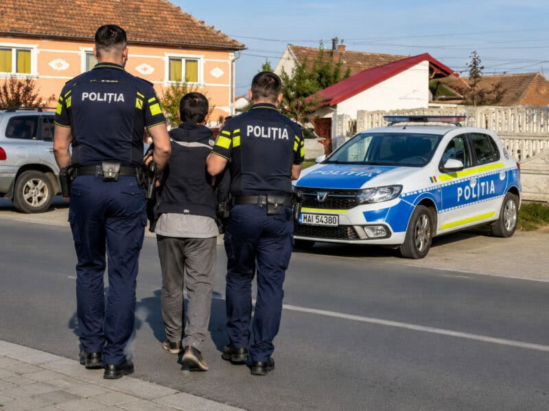 bărbat din copșa mare reținut după ce a încălcat ordin de protecție și a amenințat-o pe soție