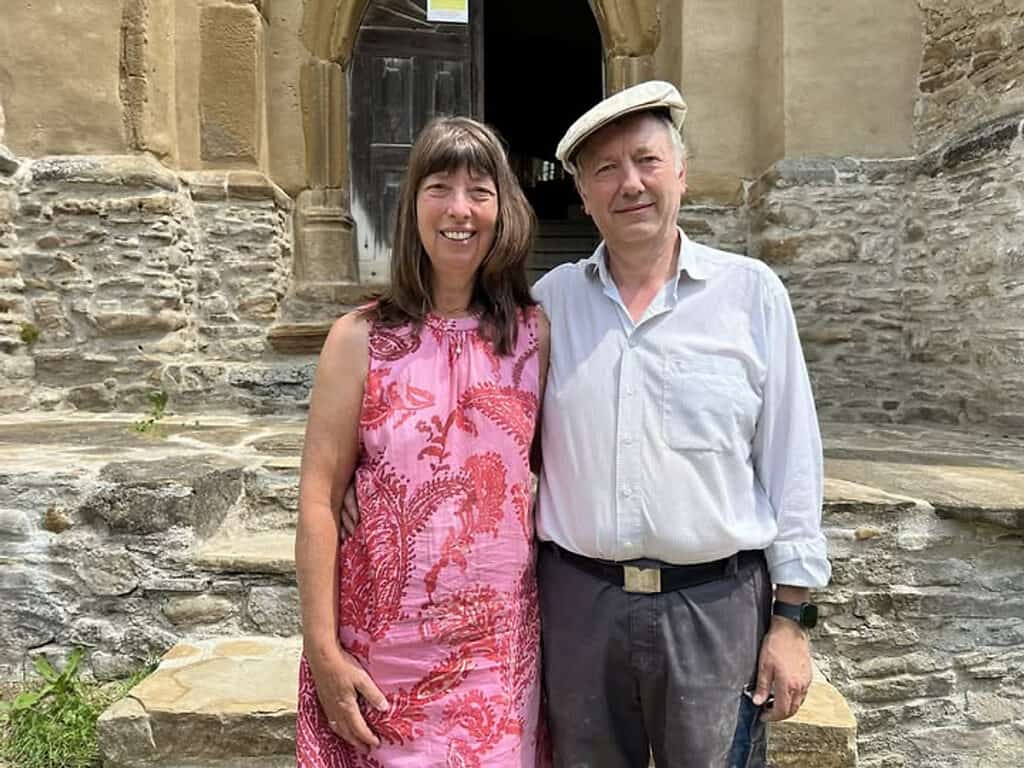Turiști germani salvează o biserică evanghelică din Copșa Mare după o întâlnire în vacanță 1 biserica copșa mare