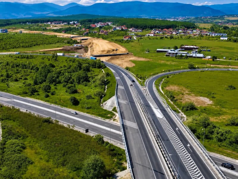 autostrada a13 brașov–bacău va fi împărțită în cinci loturi pe 174 km