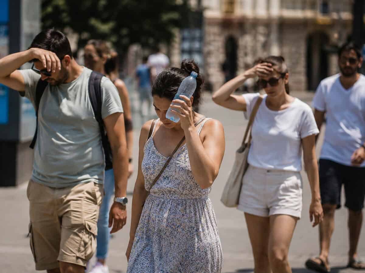 canicula atinge apogeul vineri cu până la 40 de grade, dar se ușurează de sâmbătă