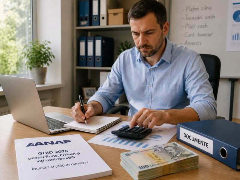 firmele riscă amenzi de până la 10.000 de lei dacă nu deschid cont de plăți în 60 de zile