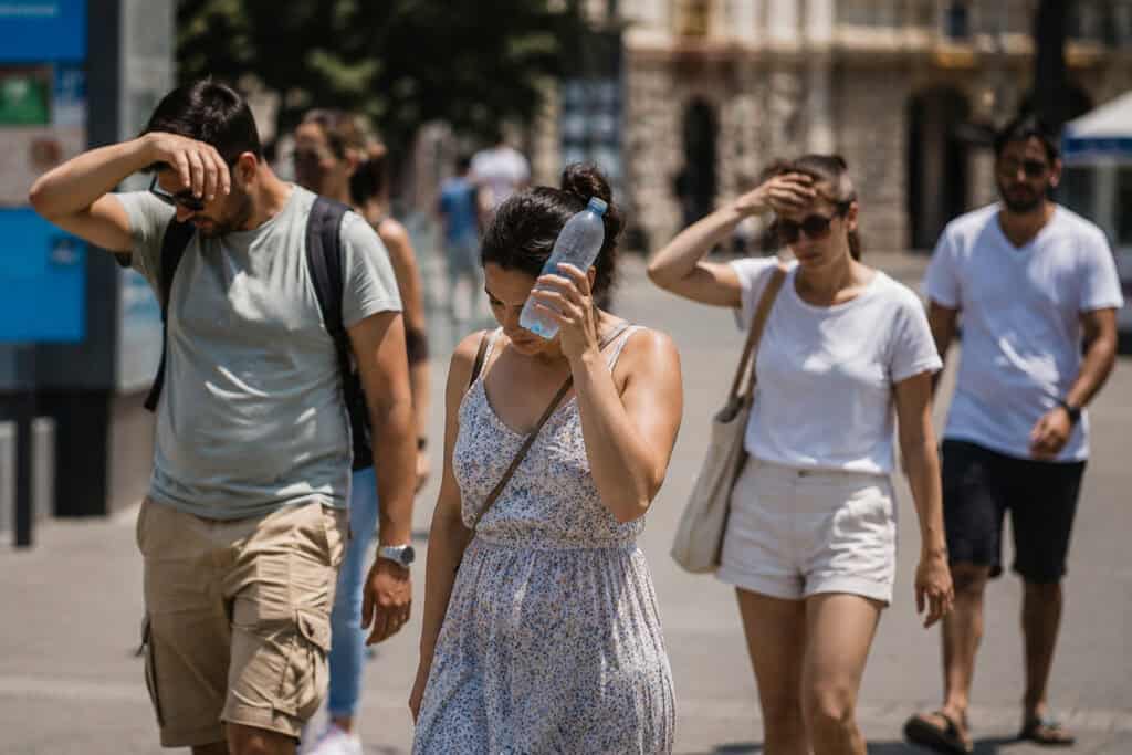 Val de caniculă și avertizări de furtuni în unele zone ale țării 1 Val de caniculă și avertizări de furtuni în unele zone ale țării