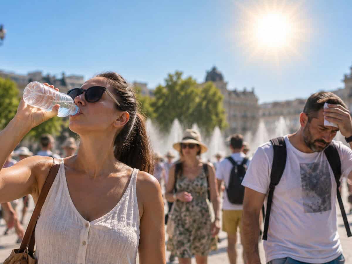 cod galben de caniculă în zece județe, cu temperaturi de pâna la 35 de grade