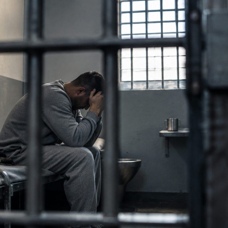 bărbat condamnat la 3 ani și 10 luni de închisoare găsit la șura mică și dus la penitenciar