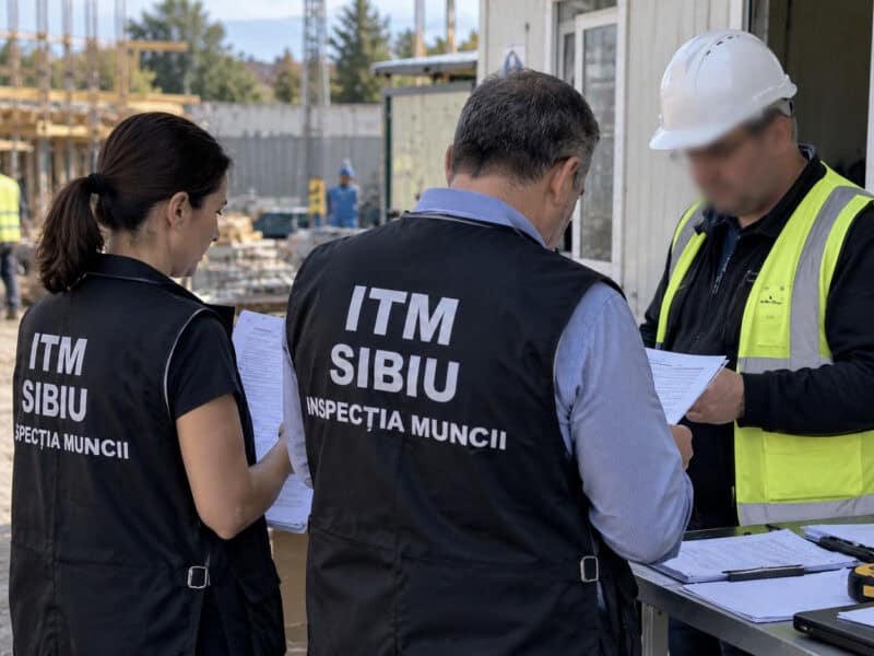controale itm la beneficiari de zilieri din sibiu cu 28 de nereguli și amenzi de 38.000 lei